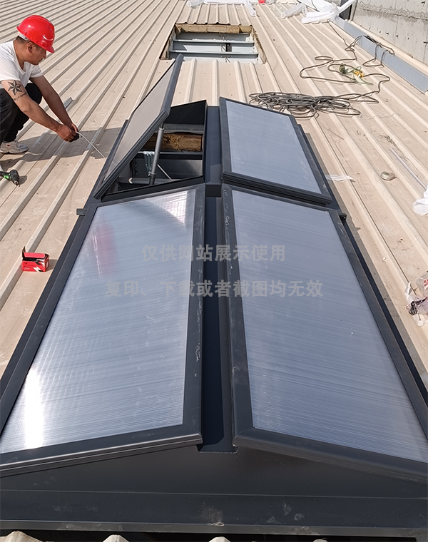 兰州王老吉生产车间长安排烟天窗