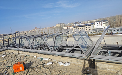 敦煌博物馆长安排烟天窗