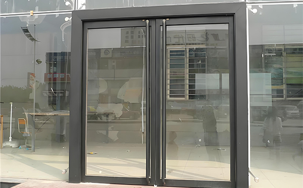 长安玻璃地弹门